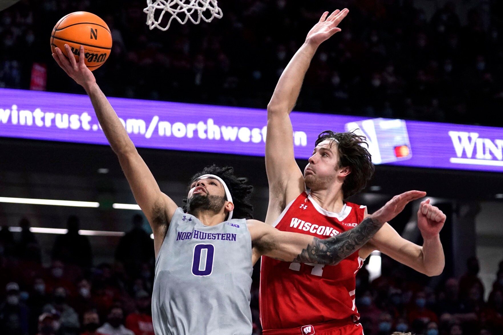 Wisconsin Northwestern Basketball